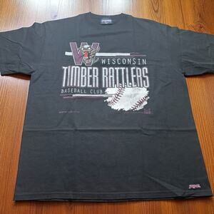 Vintage 1997 Wisconsin Timber Rattlers Milwaukee Brewers Farm Team MLB XL Men’s